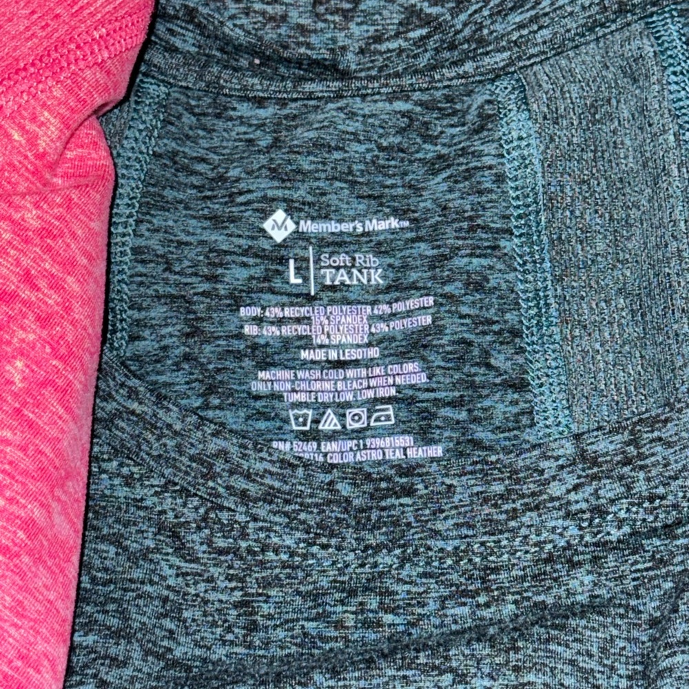 Member’s Mark Soft Rib Tank - Picture 2 of 4